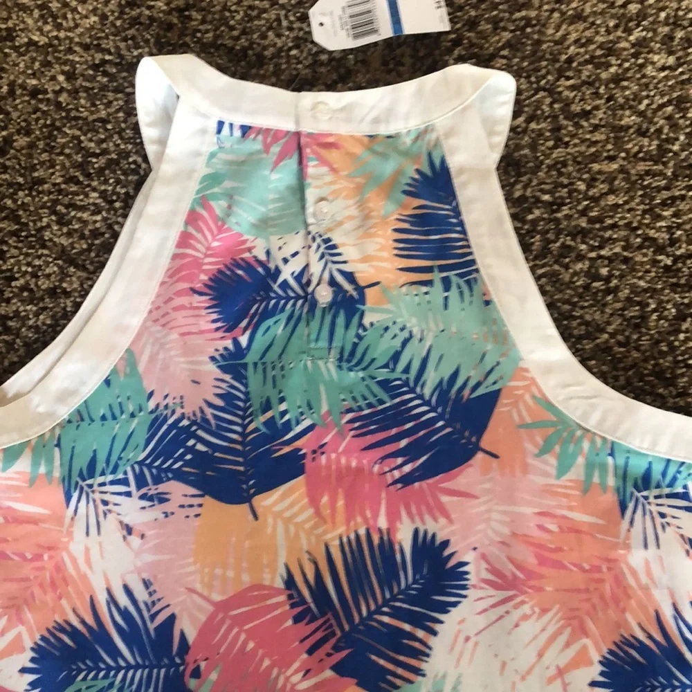 Nautica size XL (16) Tropcial Summer Dress NEW - Picture 4 of 4